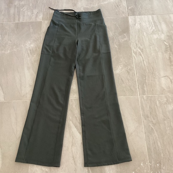 BE COOL Dark Green Flare Pants - Picture 5 of 10